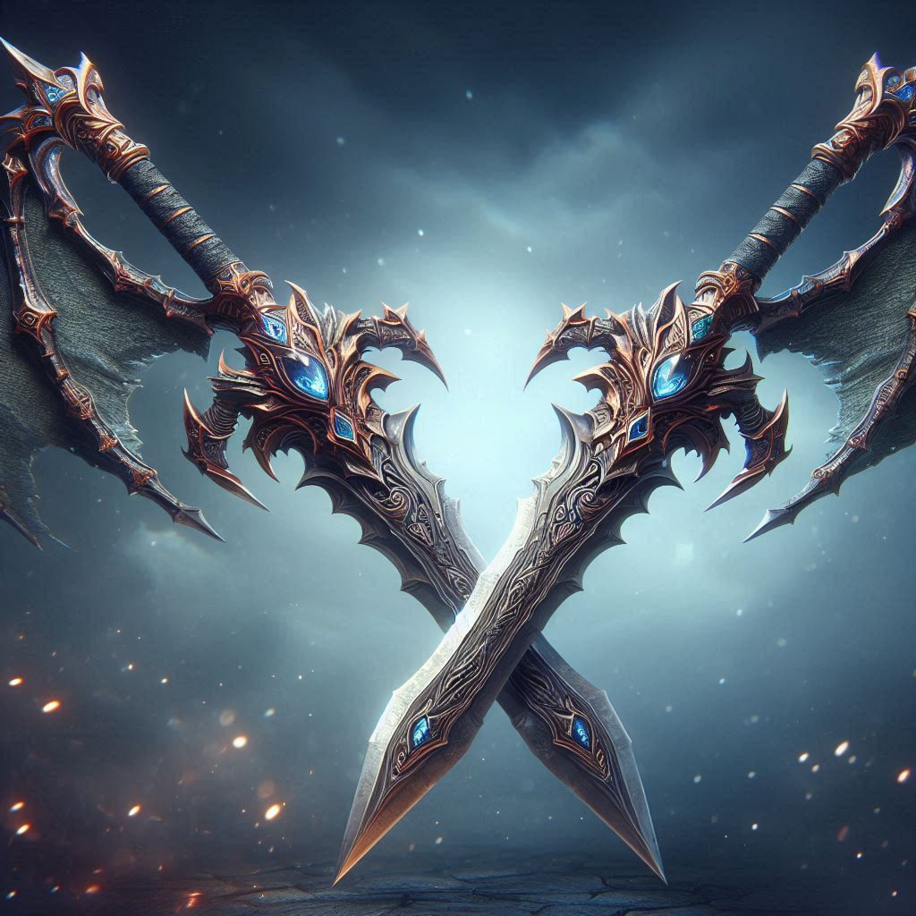 Twin Dragon Blades