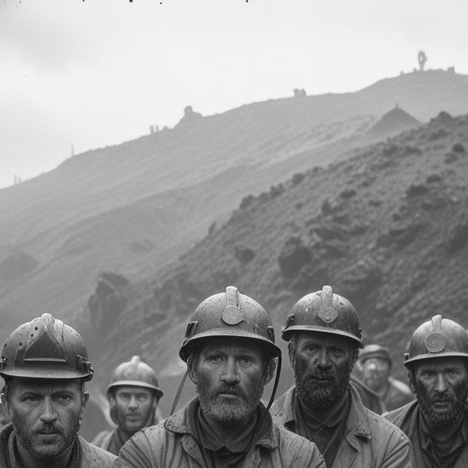 Under Slag Tips (with apologies to Dylan Thomas) - In memory of Wybert Bendall