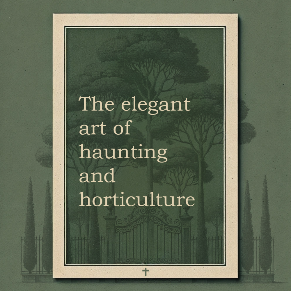 The Elegant Art of Haunting and Horticulture