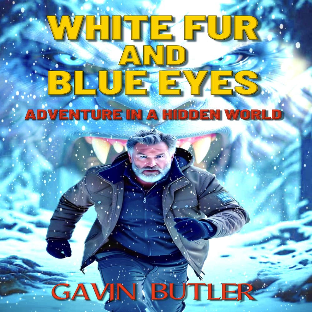 White fur and Blue Eyes